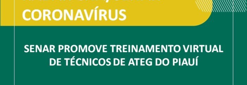 Senar promove treinamento virtual de técnicos de ATeG do Piauí