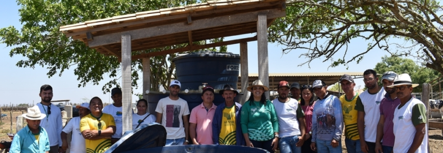 Produtores participam de Dia de Campo sobre o sistema de reuso de água
