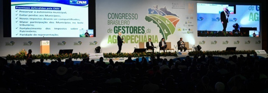 CNA defende reforma tributária no Congresso Brasileiro de Gestores da Agropecuária