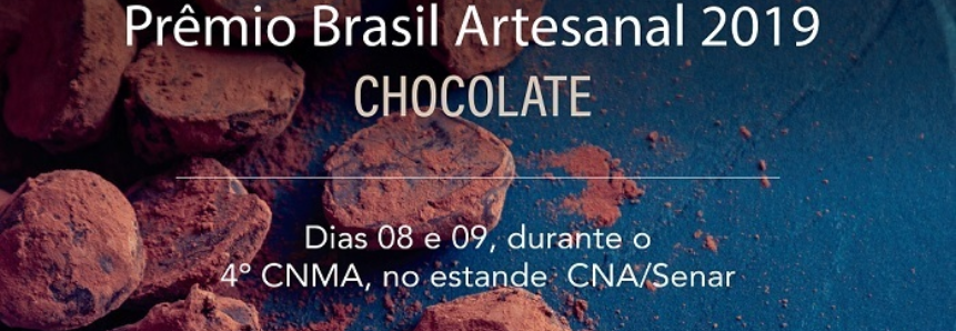 CNA divulga finalistas do Prêmio Brasil Artesanal 2019 – Chocolate
