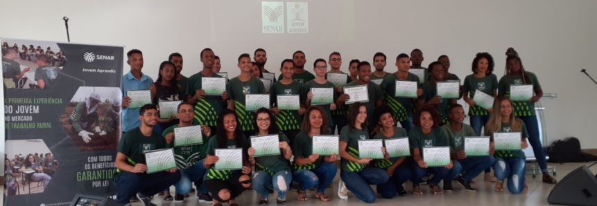 Mais de 40 jovens de Nova Viçosa concluem formação no Programa Jovem Aprendiz do Senar Bahia