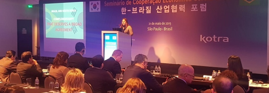 CNA debate livre comércio entre Mercosul e Coreia do Sul
