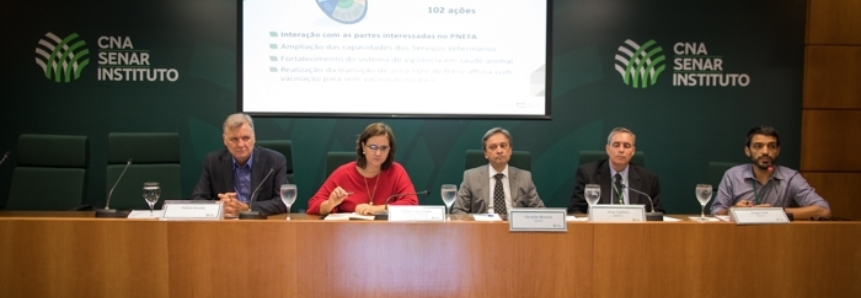 CNA, Federações e Mapa debatem ações de erradicação da febre aftosa e situação da Peste Suína Clássica