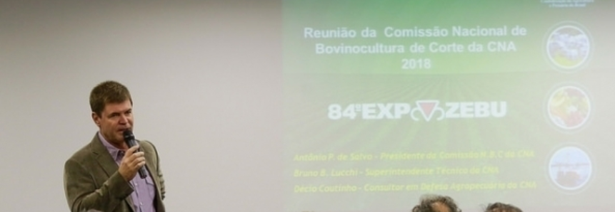 CNA realiza reunião da Comissão de Bovinocultura de Corte na Expozebu