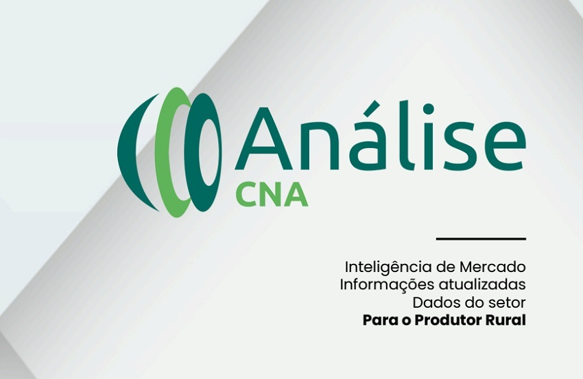 CNA divulga análise com dados do agro em agosto