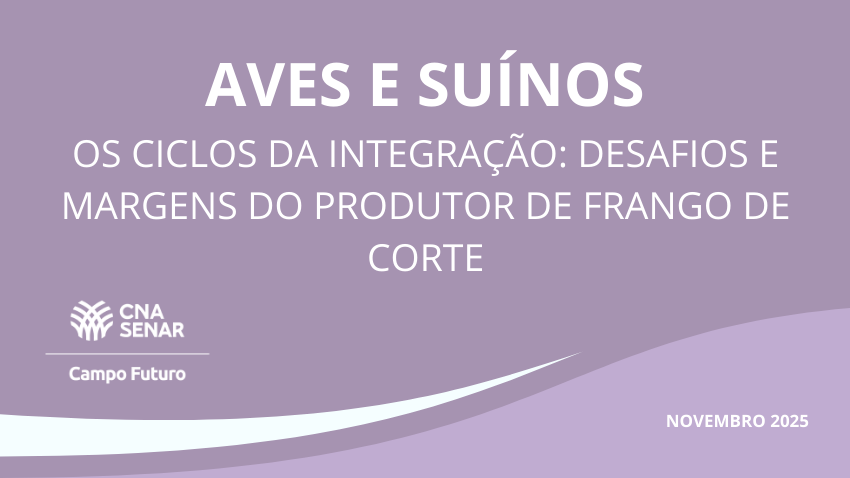 Os ciclos da integração: desafios e margens do produtor de frango de corte