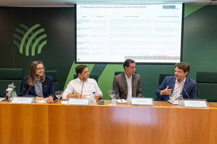 Comissão Nacional de Café define prioridades e ações para 2026