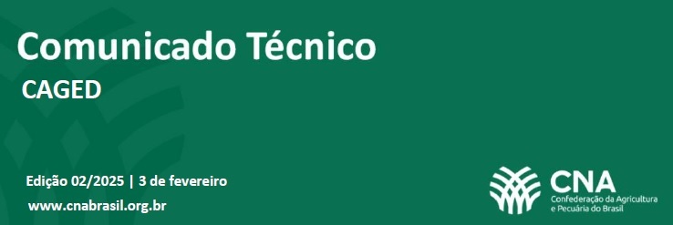 CNA divulga análise do Caged em 2024