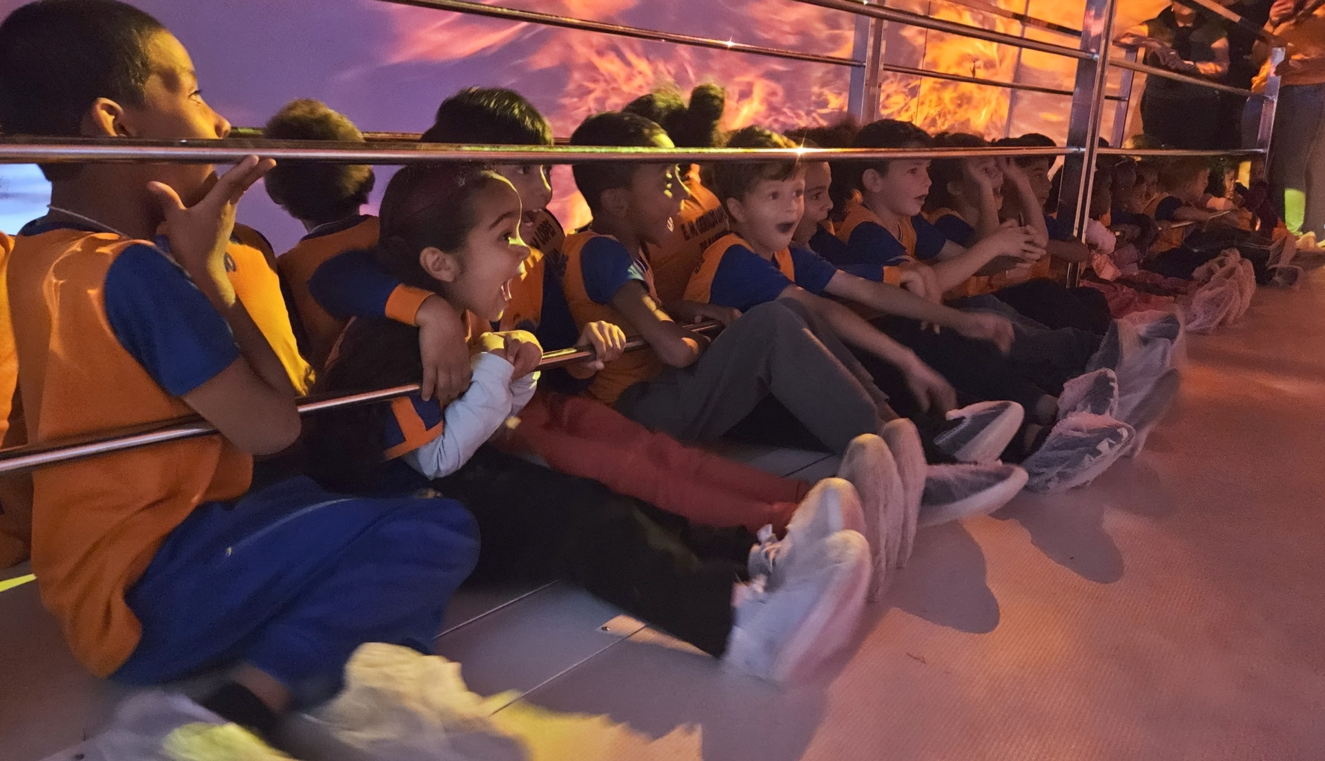 Experiência imersiva na Carreta