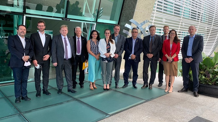 CNA recebe delegação do Ministério da Agricultura da Alemanha