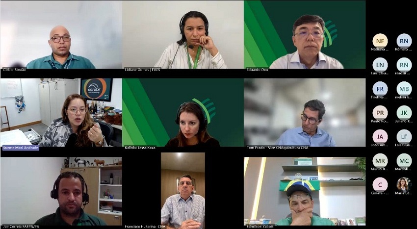 CNA e Federações debatem questões comerciais e panorama do mercado de pescados