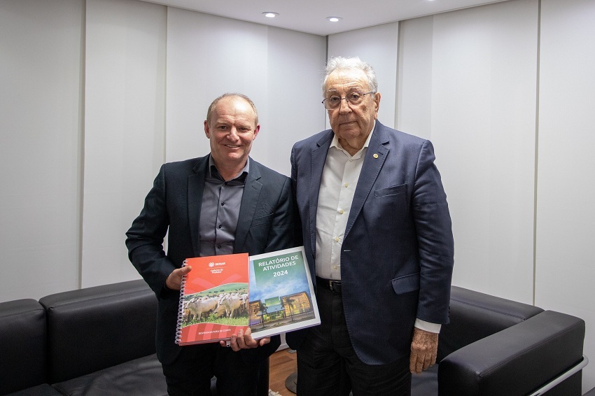 Presidente da CNA recebe representantes da MSD Saúde Animal