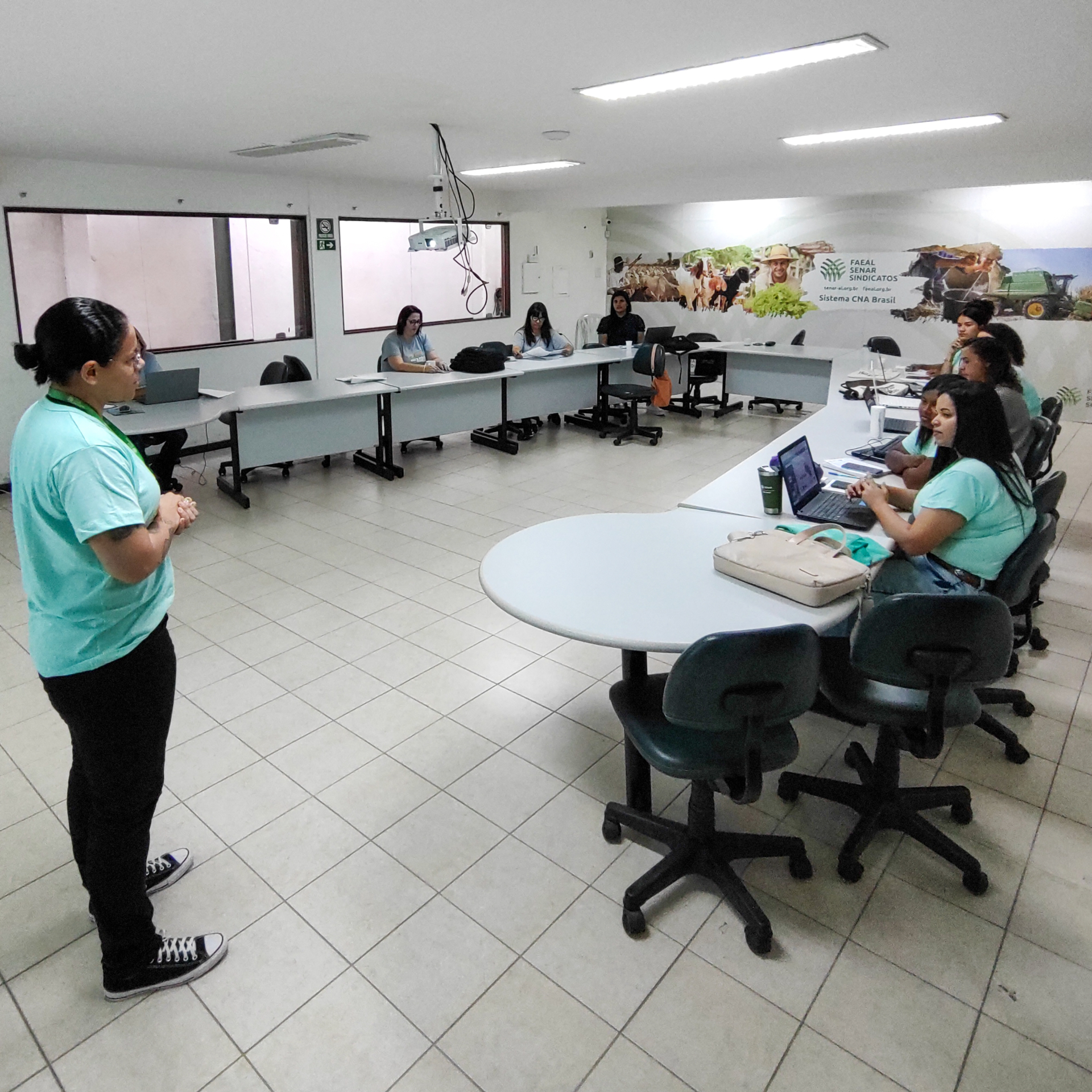 Superintendente adjunta do Senar/AL, Luana Torres abriu mais um encontro do CNA Jovem