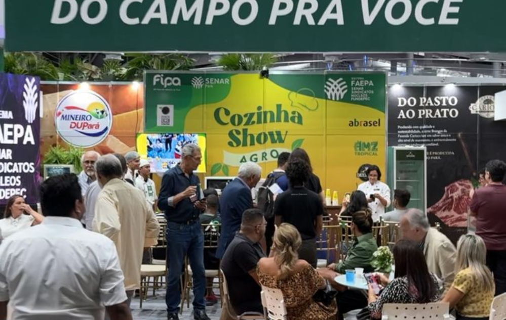 Estande do Sistema Faepa/Senar na FIPA 2024