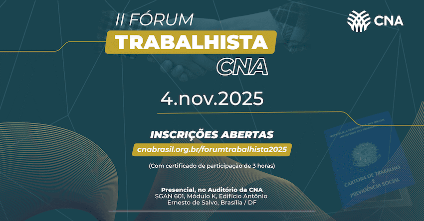 II Fórum Trabalhista da CNA