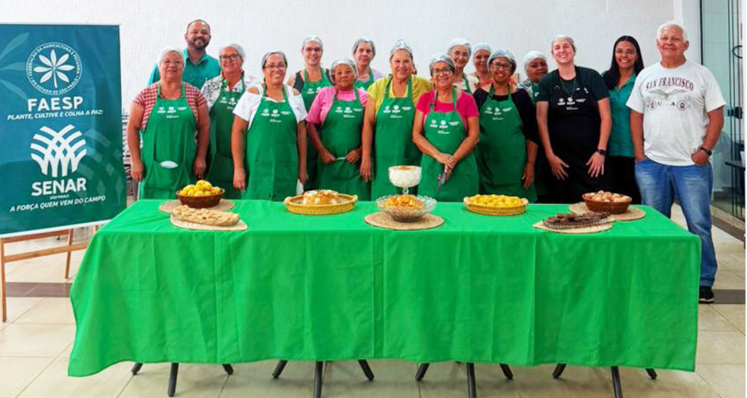 Curso de Culinária Paulista em São Manuel resgata tradições e leva oportunidade e renda às participantes