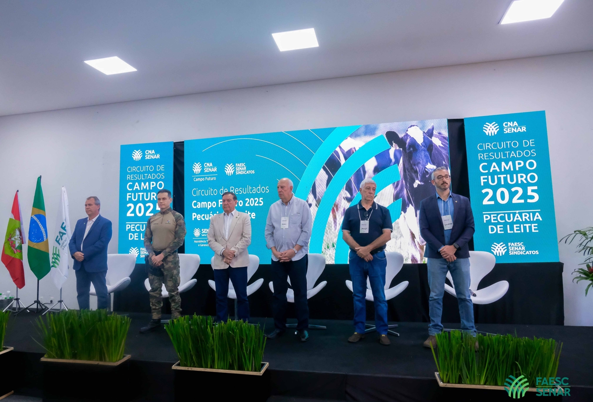 CNA apresenta resultados da pecuária de leite com a parceria da FAESC em Chapecó (SC)