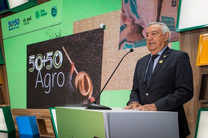 José Zeferino Pedroso, vice-presidente da CNA e do Conselho Deliberativo Nacional do Sebrae
