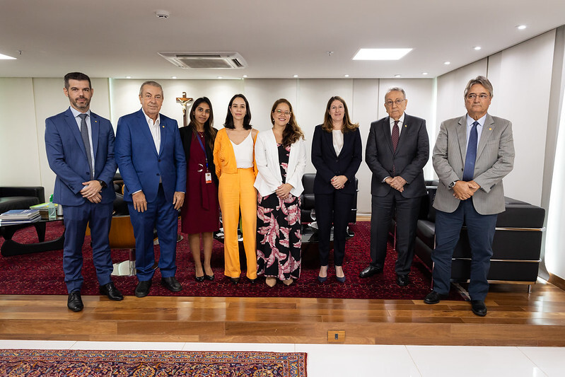 Presidente da CNA recebe embaixadora do Reino Unido