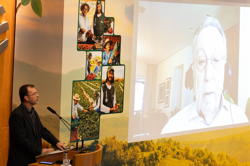 João Martins e Humberto Miranda participaram do evento de forma online.