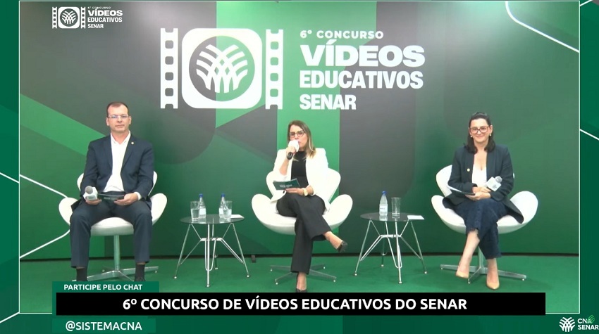 Senar divulga vencedores do 6º Concurso de Vídeos Educativos