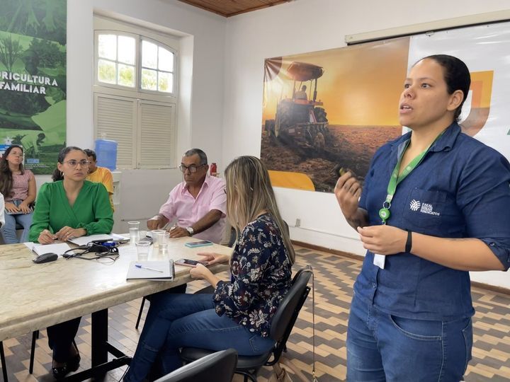 Gerente da ATeG do Senar Alagoas, Luana Torres apresentou as ações que a instituição executa para atender aos produtores da cadeia do mel