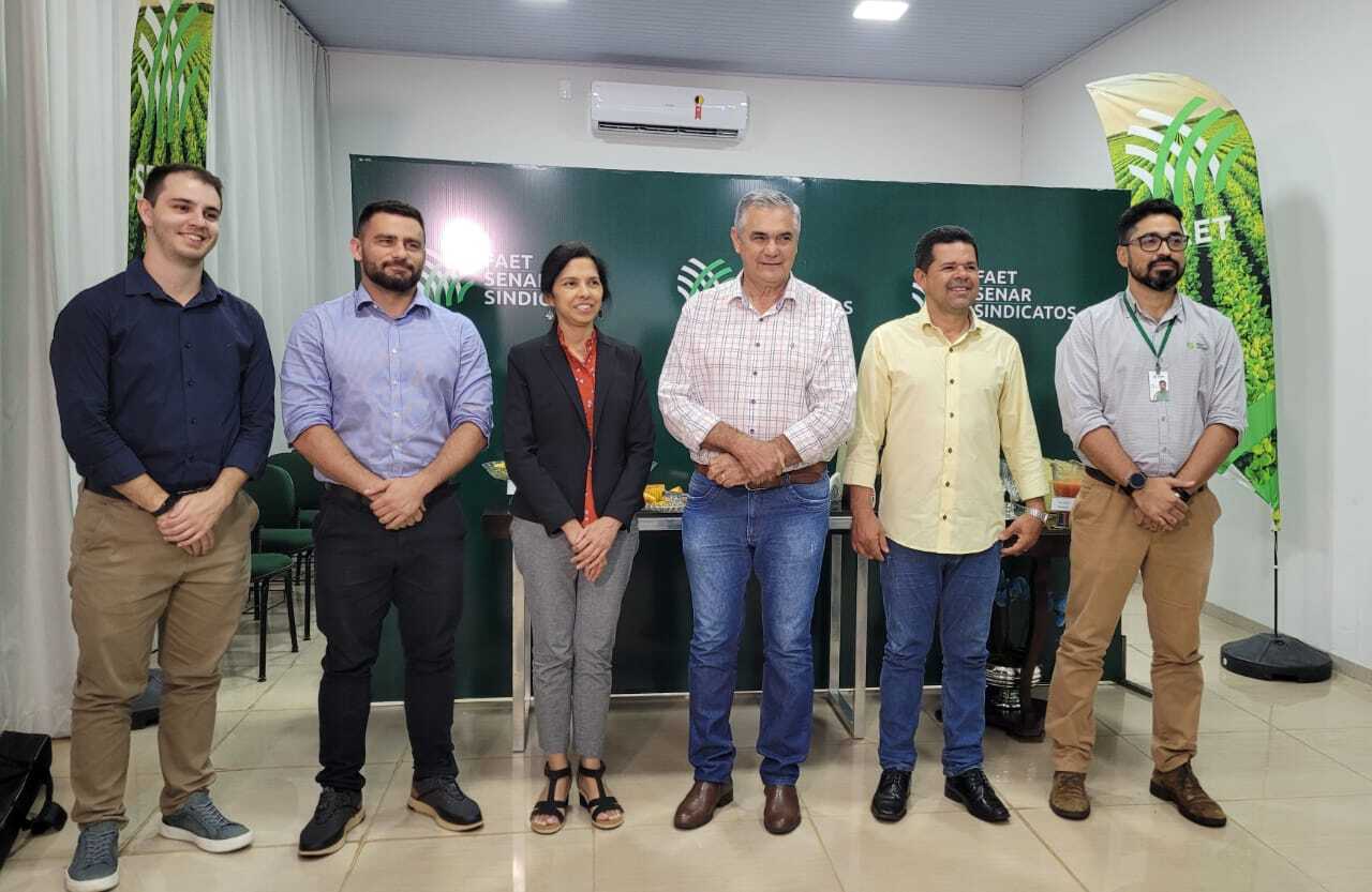 Comitiva dos Estados Unidos visita lavouras de soja no Tocantins