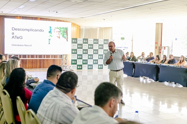 Coordenadores participaram da palestra Descomplicando a ATeG, com o consultor do Senar, Christiano Nascif.