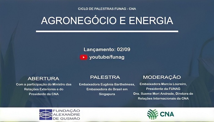 CNA e Funag realizam ciclo de palestras sobre o agro