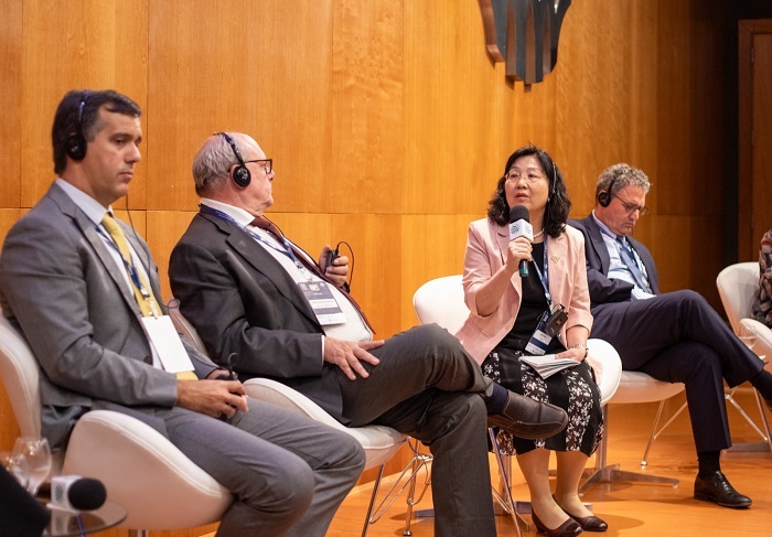 Diretora do Instituto de Economia Industrial da Academia Chinesa de Ciências Sociais (CASS), Shi Dan