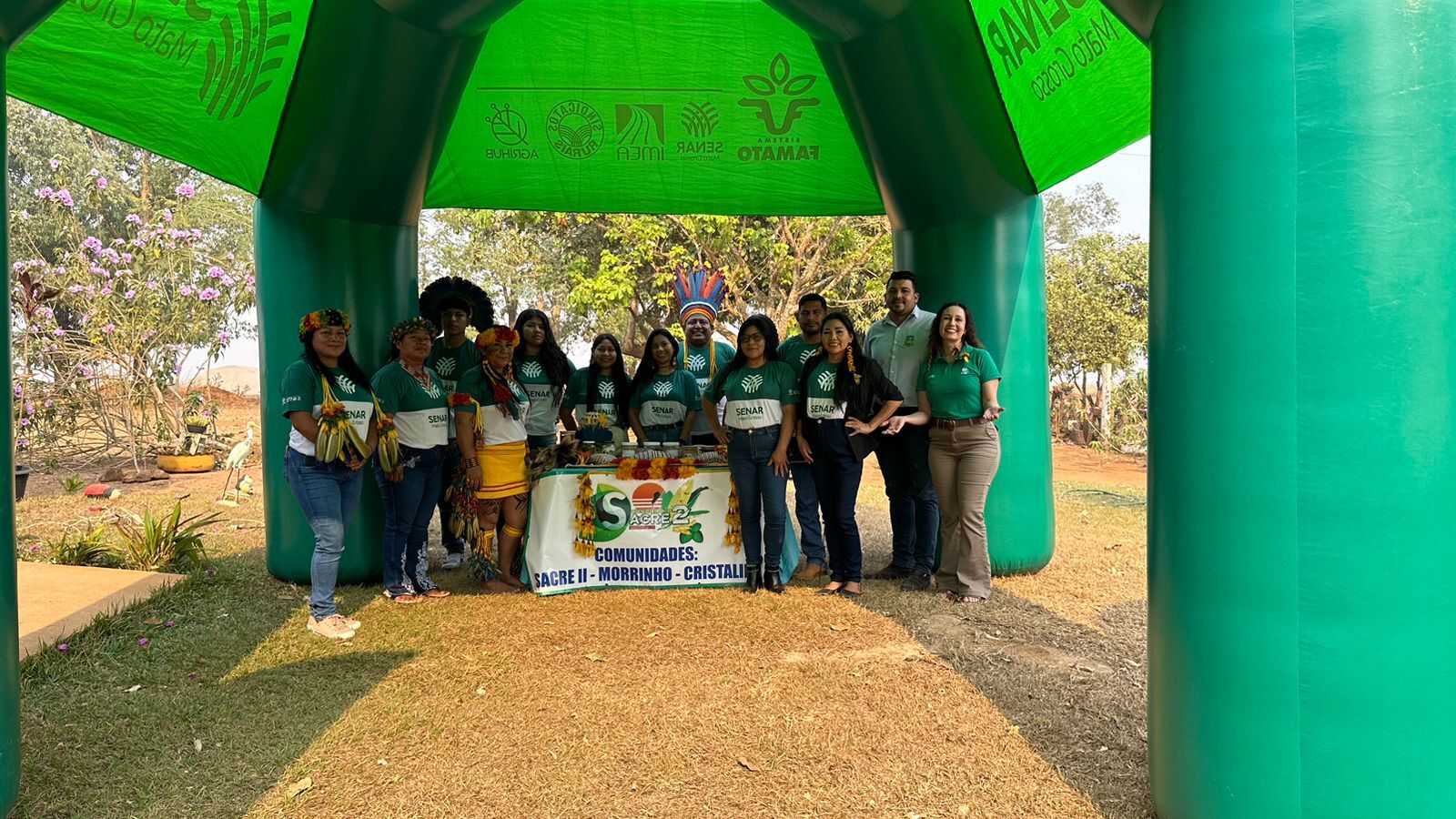 Cooperativa agropecuária indígena recebe curso do Sistema Famato Senar