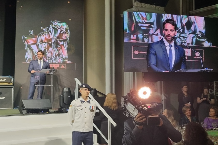 Governador do RS, Eduardo Leite. Foto: Divulgação CNA