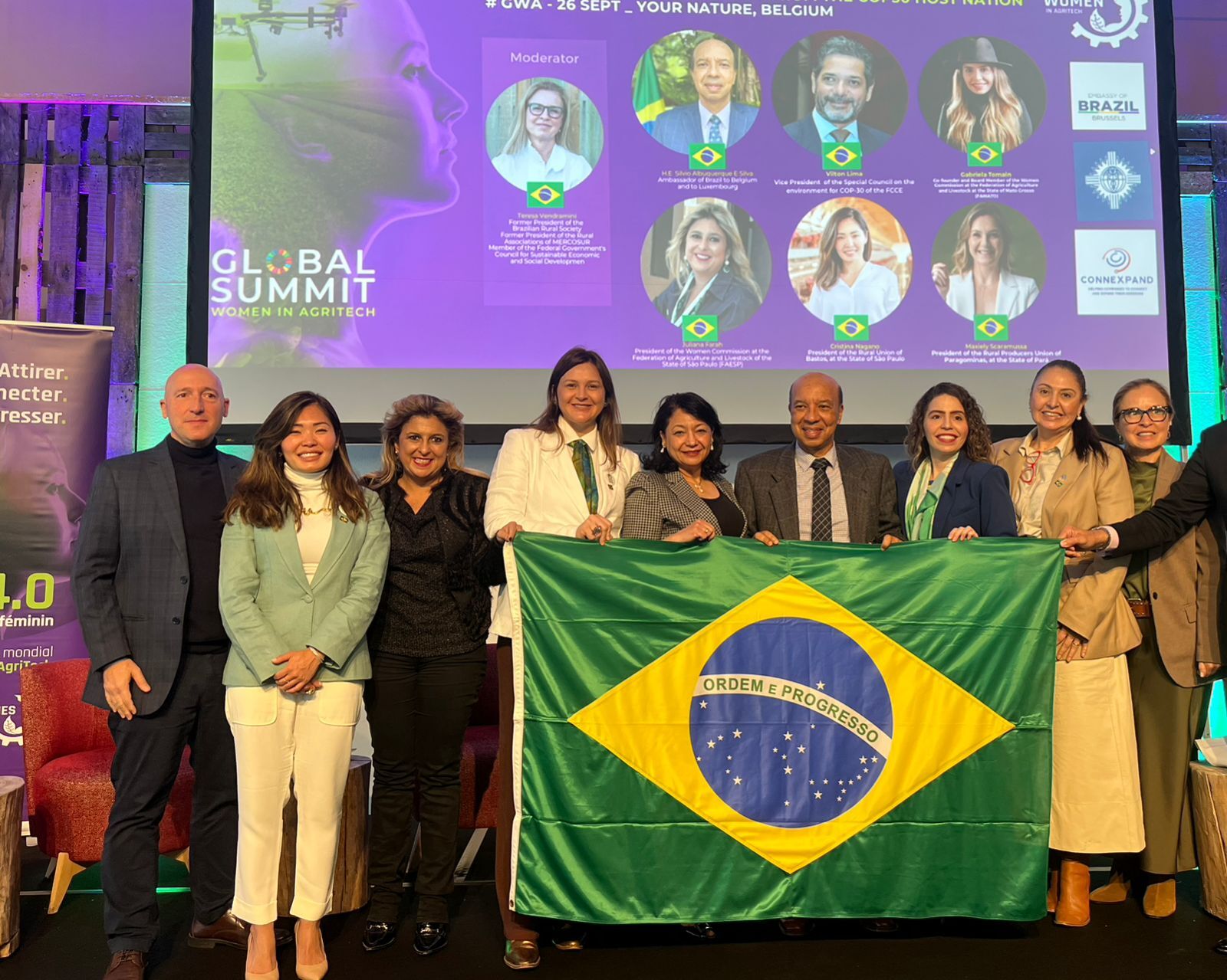 Comissão Famato Mulher representa Mato Grosso no Global Summit – Women in Agritech na Bélgica