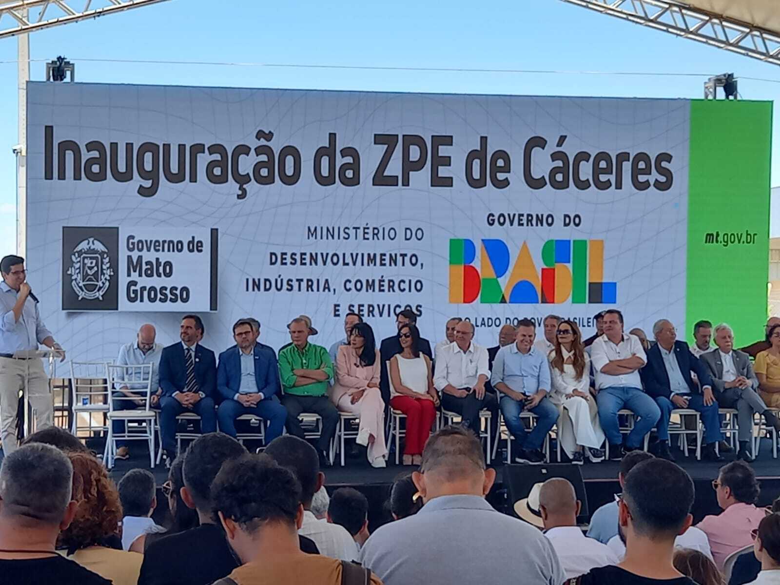 ZPE de Cáceres é inaugurada com participação da Famato: marco para o desenvolvimento do Oeste de Mato Grosso