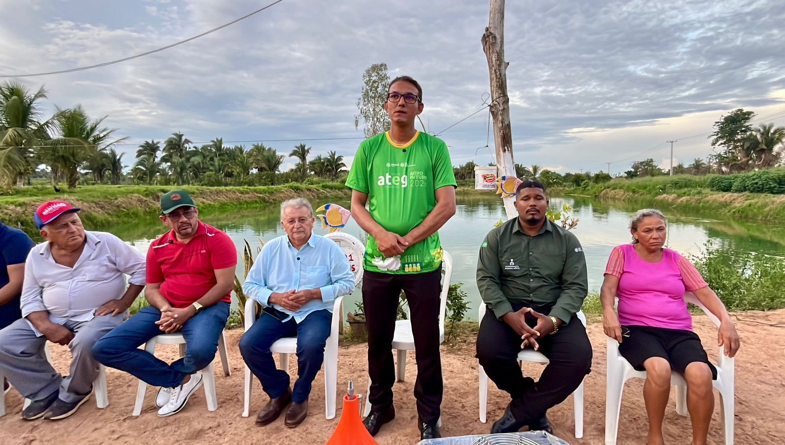 George Lucas Maia se destacou na produção de peixes em Pindaré Mirim, conquistando o 1º lugar do Prêmio ATeG 2026 | Categoria Piscicultura