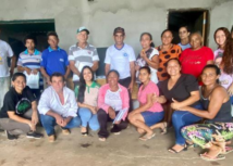 Agroextrativistas em curso de frutas em Marianópolis