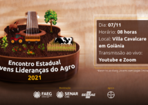 Sistema Faeg/Senar realiza Encontro Estadual de Jovens Lideranças do Agro no próximo domingo