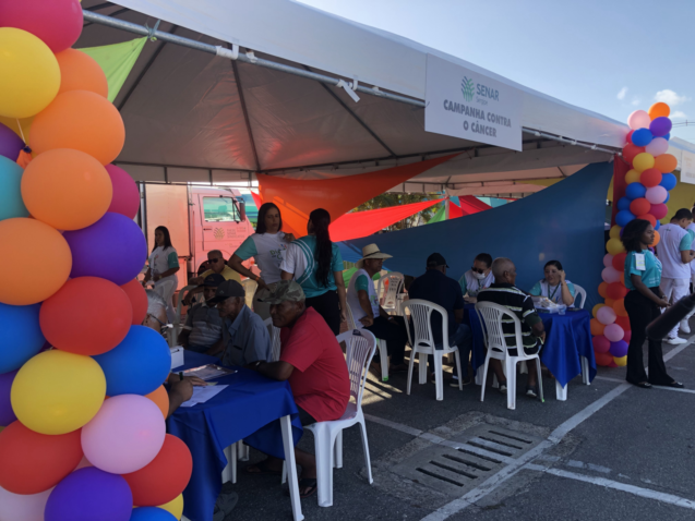 Senar Saude leva exames gratuitos para o evento Dia de Cooperar foto ascom senar sergipe 6