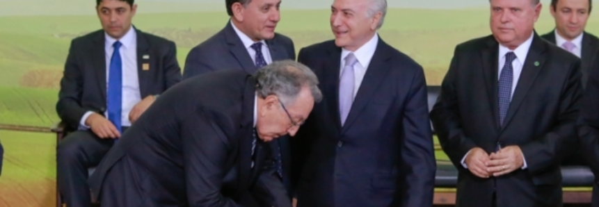 Presidente da CNA participa de eventos no Palácio do Planalto