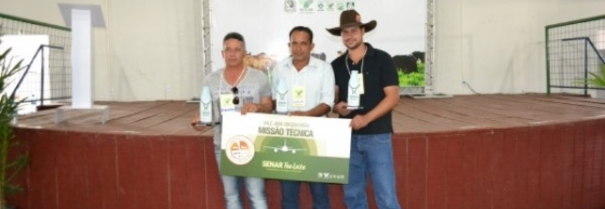 SENAR Tec Leite premia três propriedades referência em pecuária leiteira na região oeste de Mato Grosso