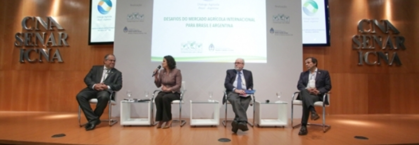 Especialistas do Brasil e Argentina debatem desafios do Comércio Agrícola Internacional