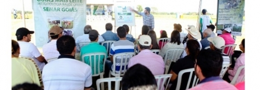 Inscrições abertas para Dia de Campo SENAR Mais Leite em Goiás