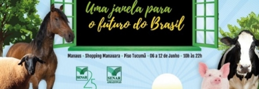 Manaus será a 3ª capital do País a receber ação de 25 anos do SENAR Brasil