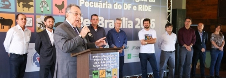 Parque de exposições do Torto é elogiado por presidente da CNA