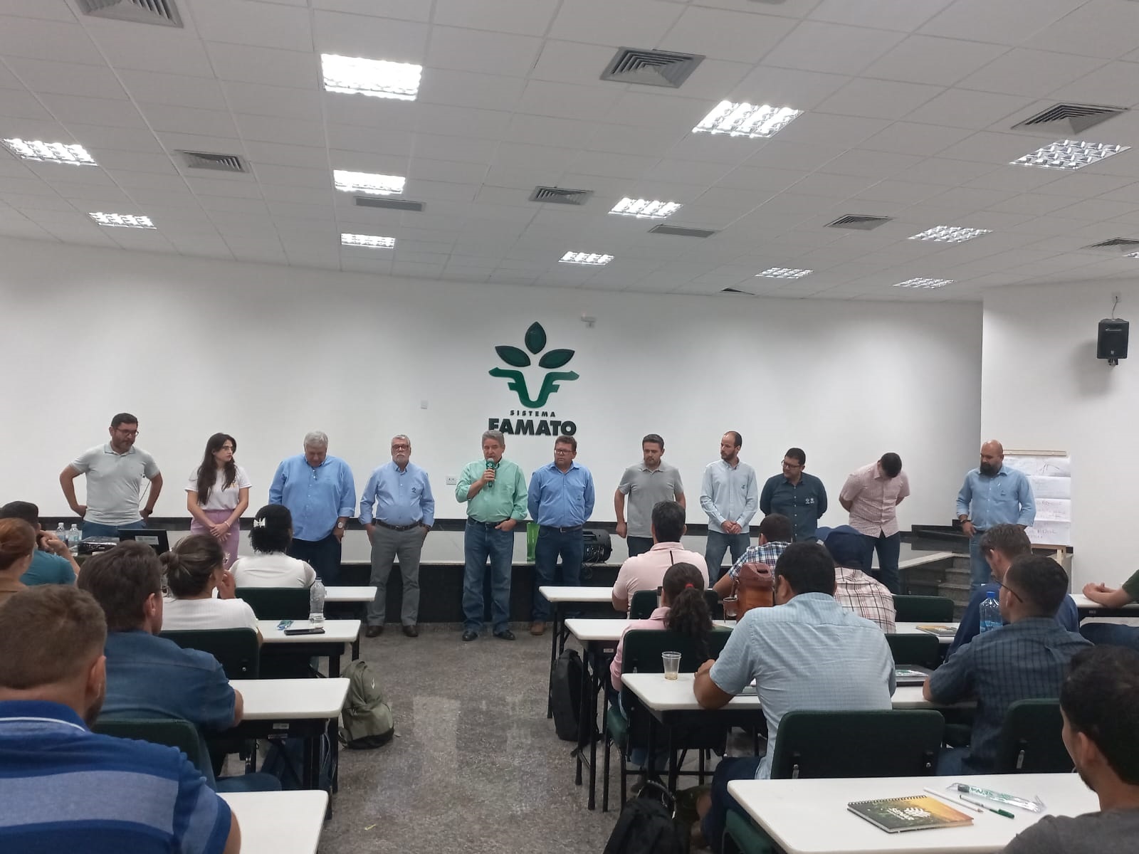 Presidente do Sistema Famato destaca importância da qualidade na capacitação da ATeG