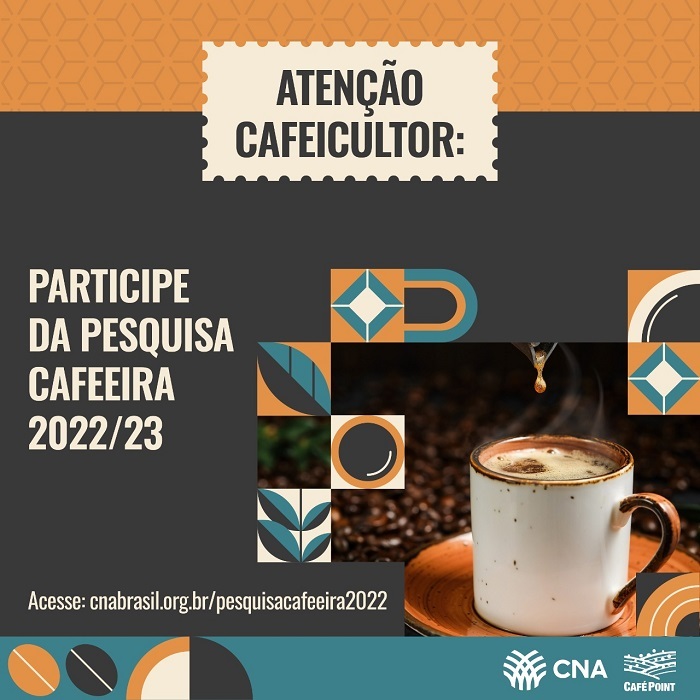 CNA e Café Point iniciam Pesquisa Cafeeira do ciclo 2022/2023