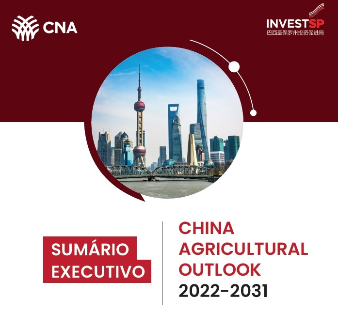 CNA divulga sumário executivo do ‘China Agricultural Outlook 2022-2031”