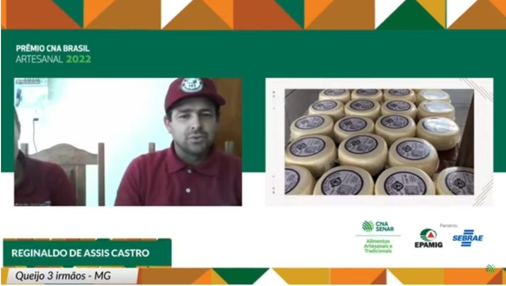 Queijo de Tapira é premiado em concurso da CNA