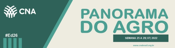 Panorama do Agro - Semana de 25 a 29 de julho de 2022 | Portal CNA Brasil