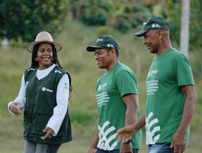 Mariane Pereira, Romildo Gama e César da Paixão